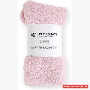 Women's Cozy Fuzzy Calf Socks Soft Warm Fleece Indoor Home Slipper Socks